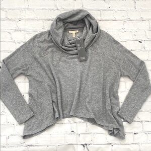 Eileen Fisher NWT Funnel Neck Cropped top